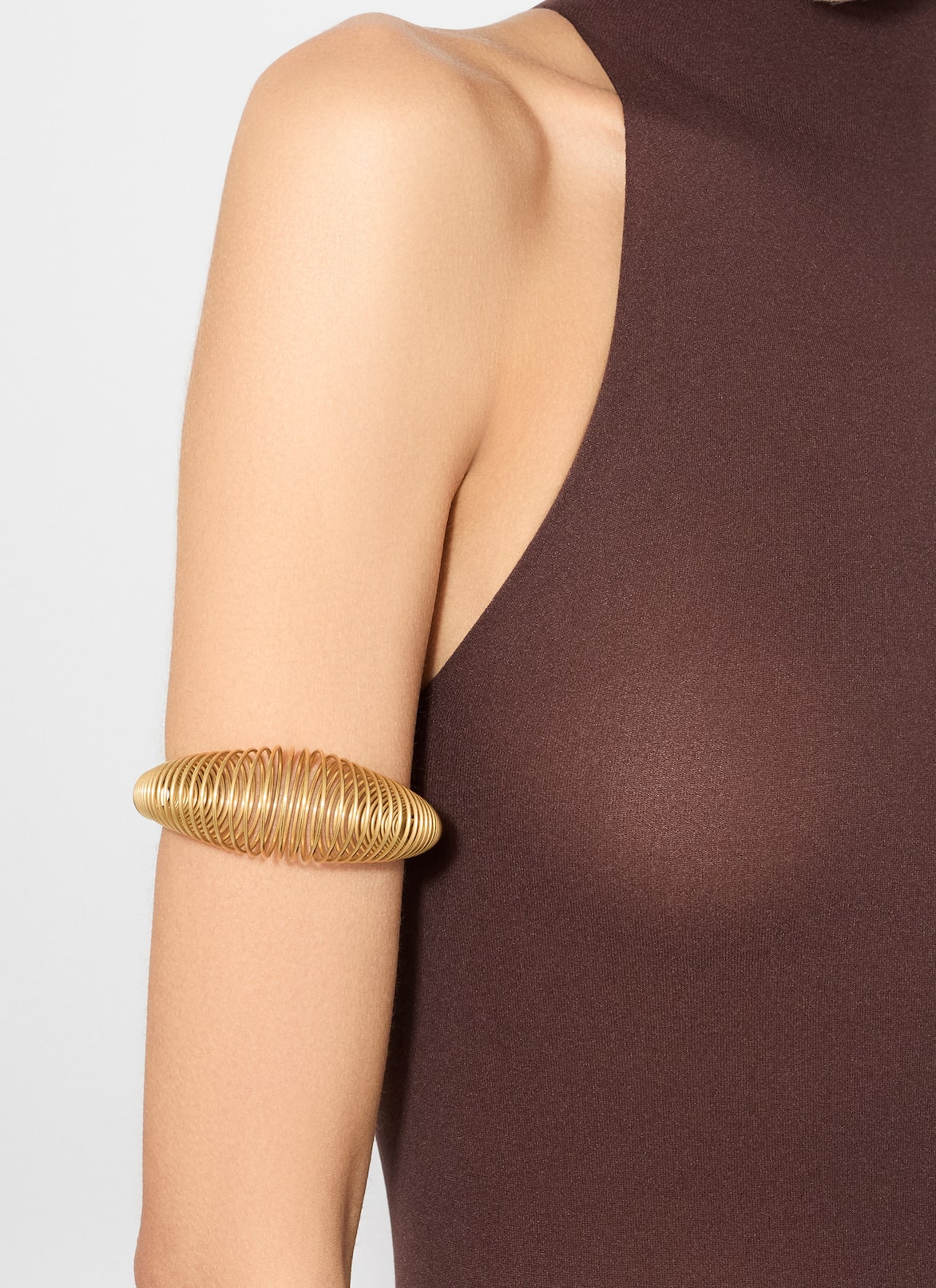 SPIRAL BRACELET ALAÏA GOLD SPIRAL BRACELET